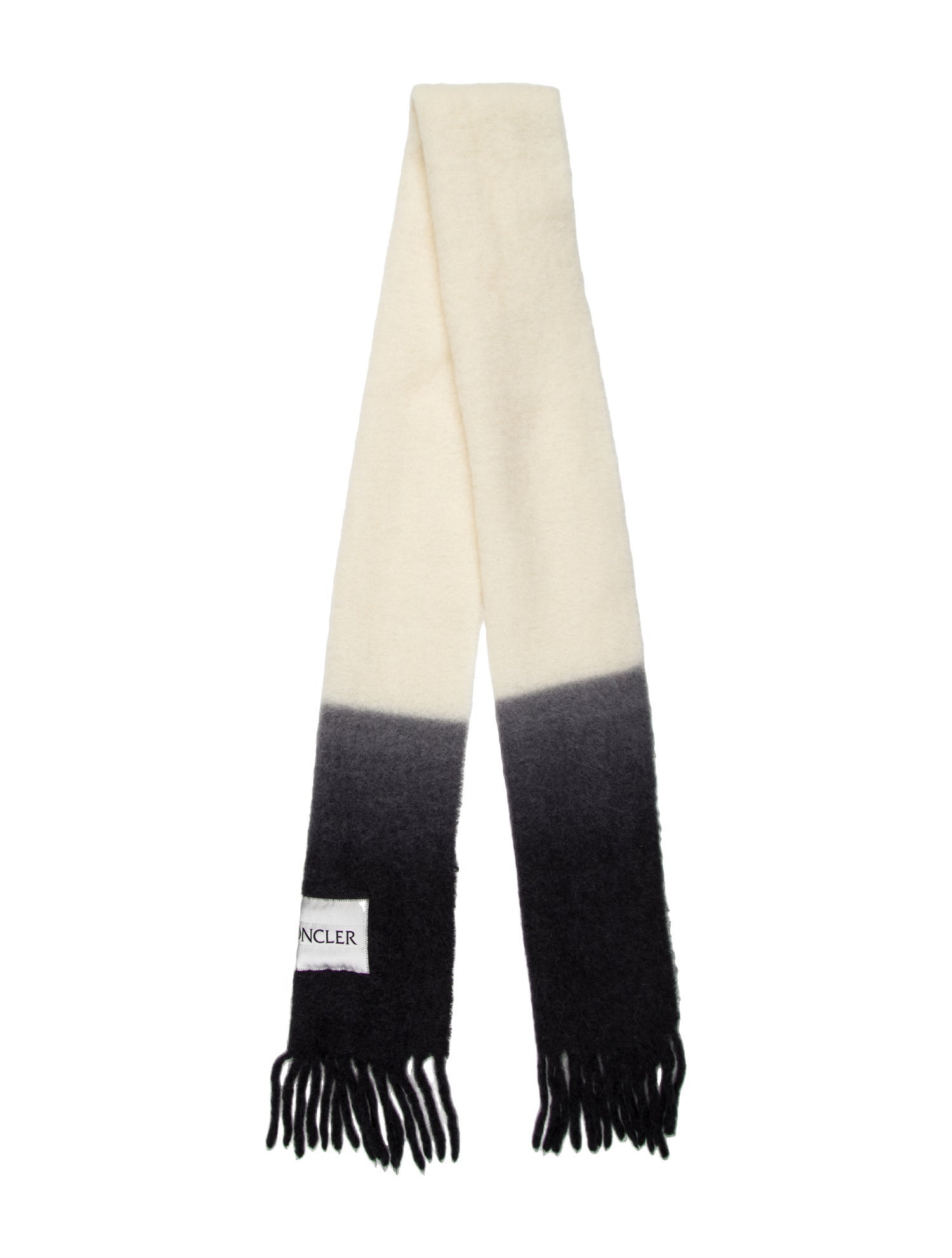Moncler Virgin Wool Striped Scarf