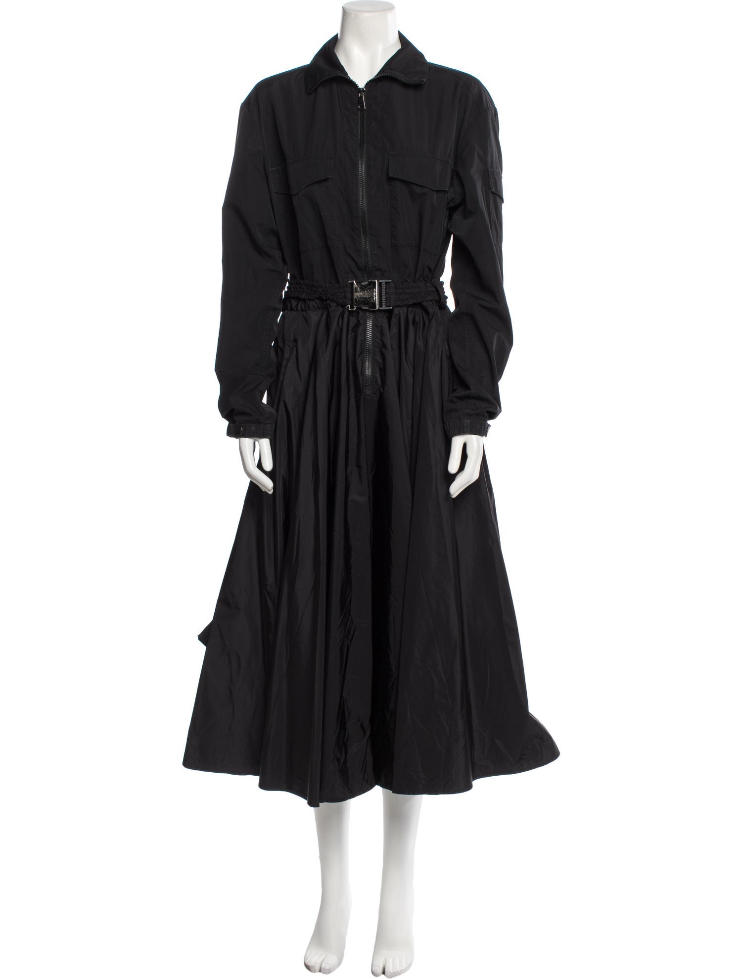 Moncler Nylon Long Dress