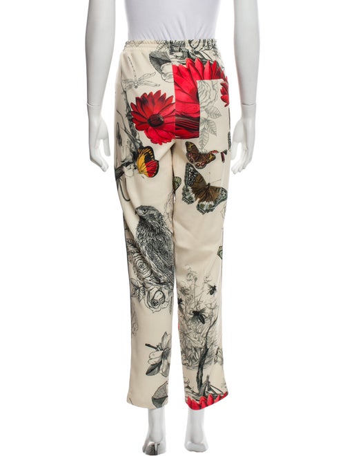 Moncler Printed Straight Leg Pants