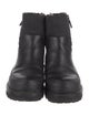 Moncler Leather Lace-Up Boots