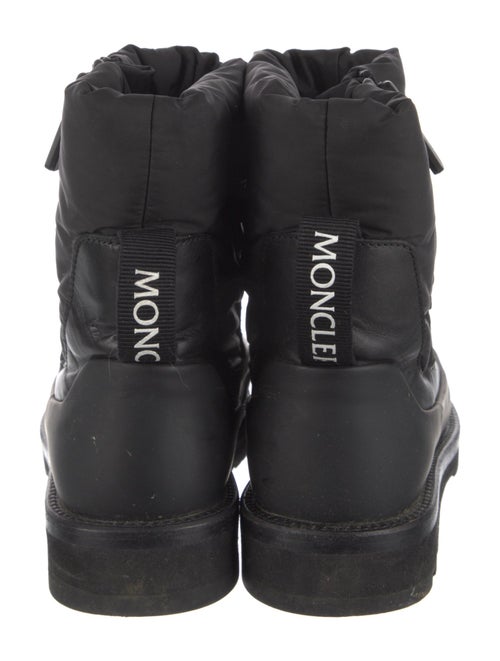Moncler Leather Lace-Up Boots