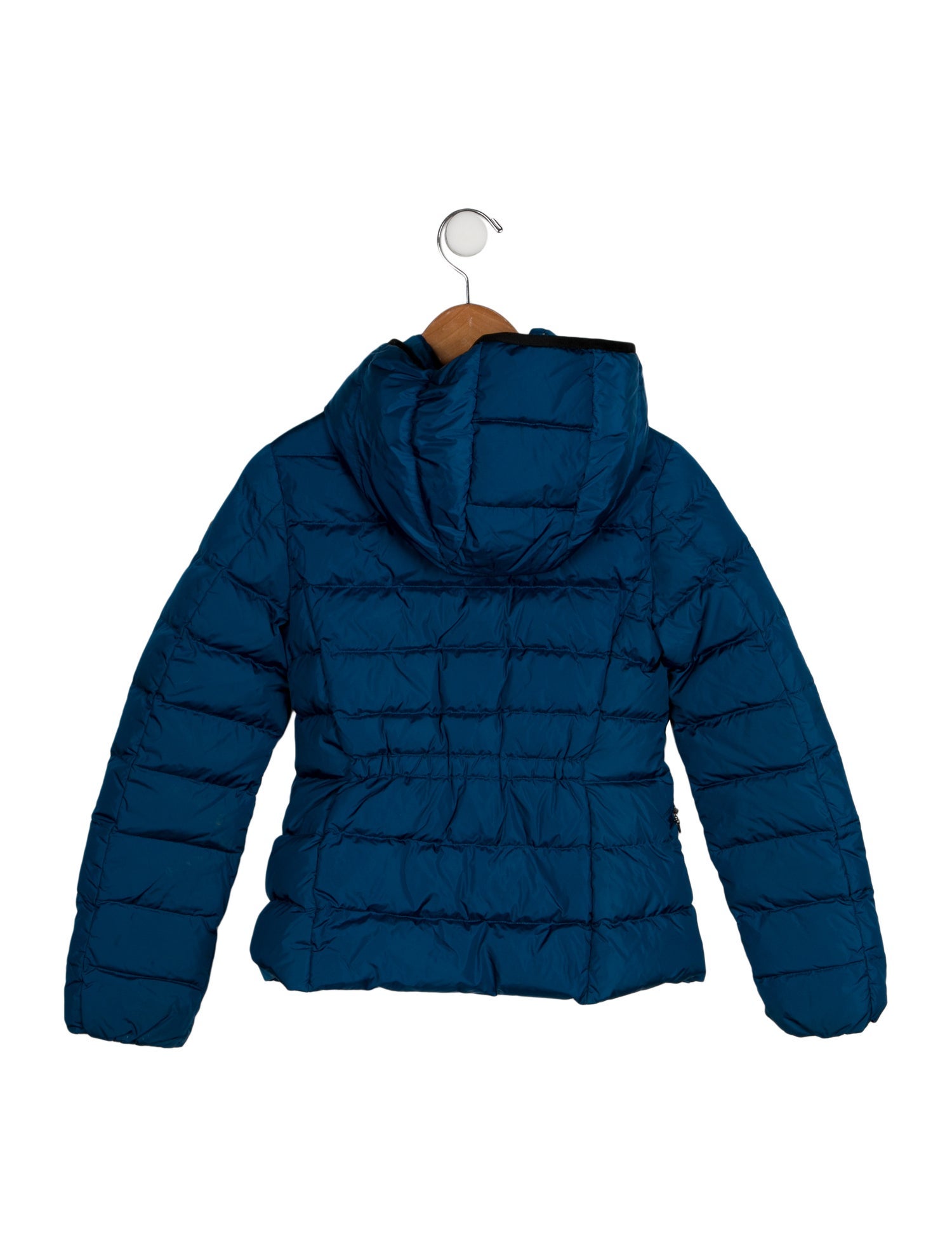 Moncler Girls' Solid Down Coat