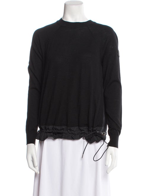 Moncler Virgin Wool Crew Neck Sweatshirt