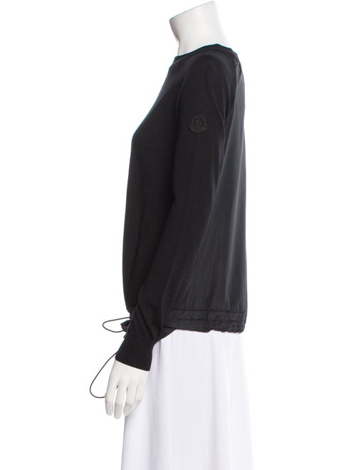 Moncler Virgin Wool Crew Neck Sweatshirt