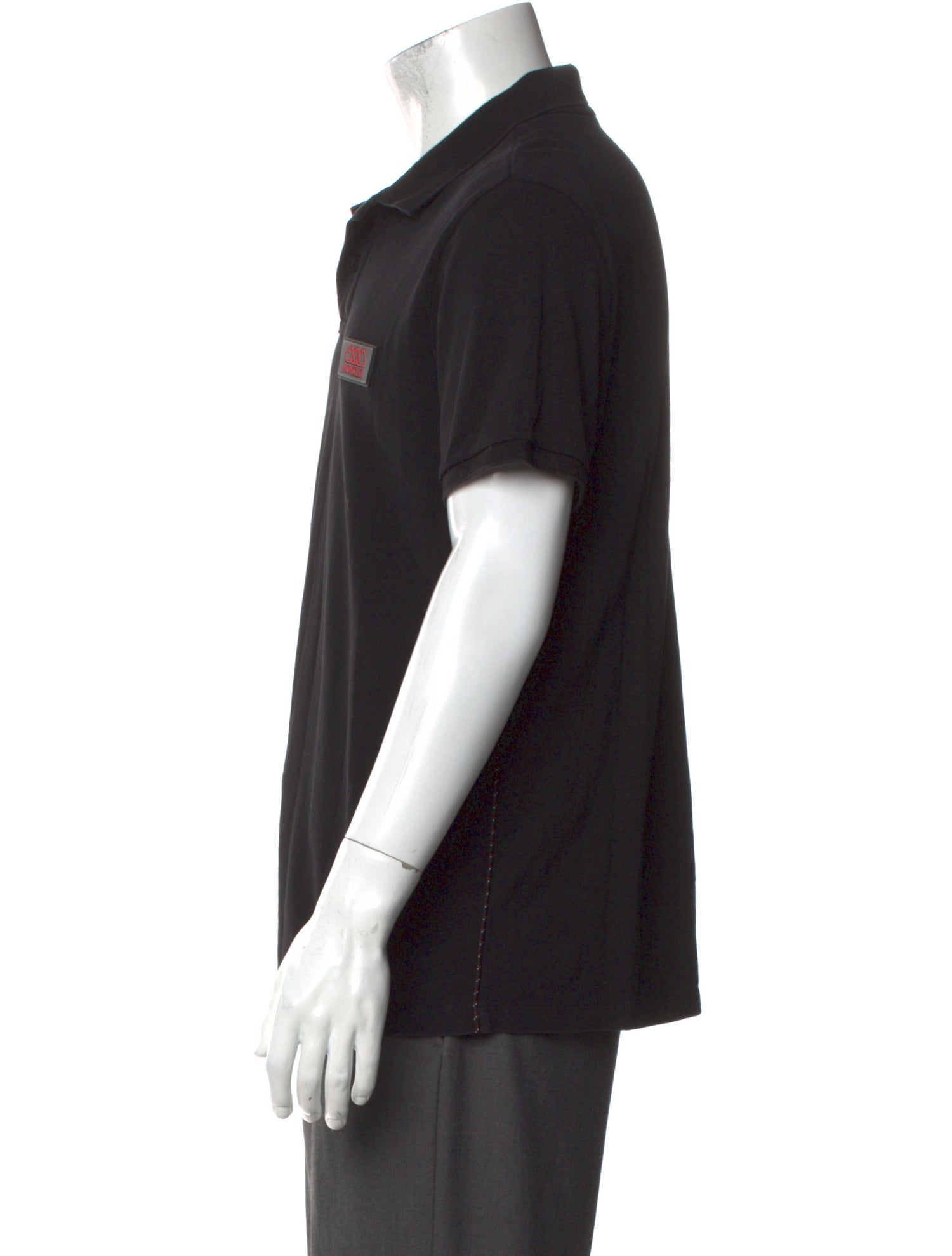 Moncler Collar Short Sleeve Polo Shirt