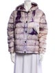Moncler Tie-Dye Print Down Jacket