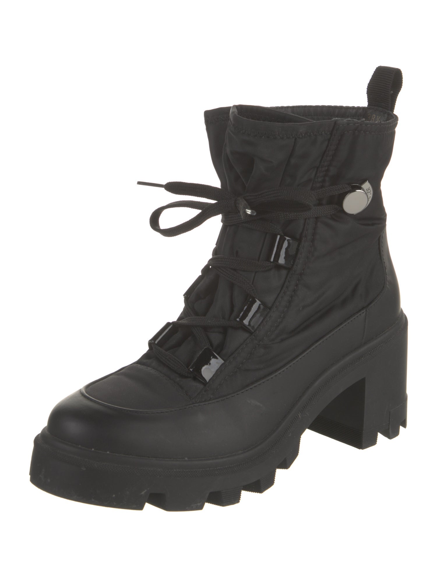 Moncler Nylon Combat Boots