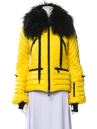 Moncler Grenoble 2015 Colorblock Pattern Down Jacket