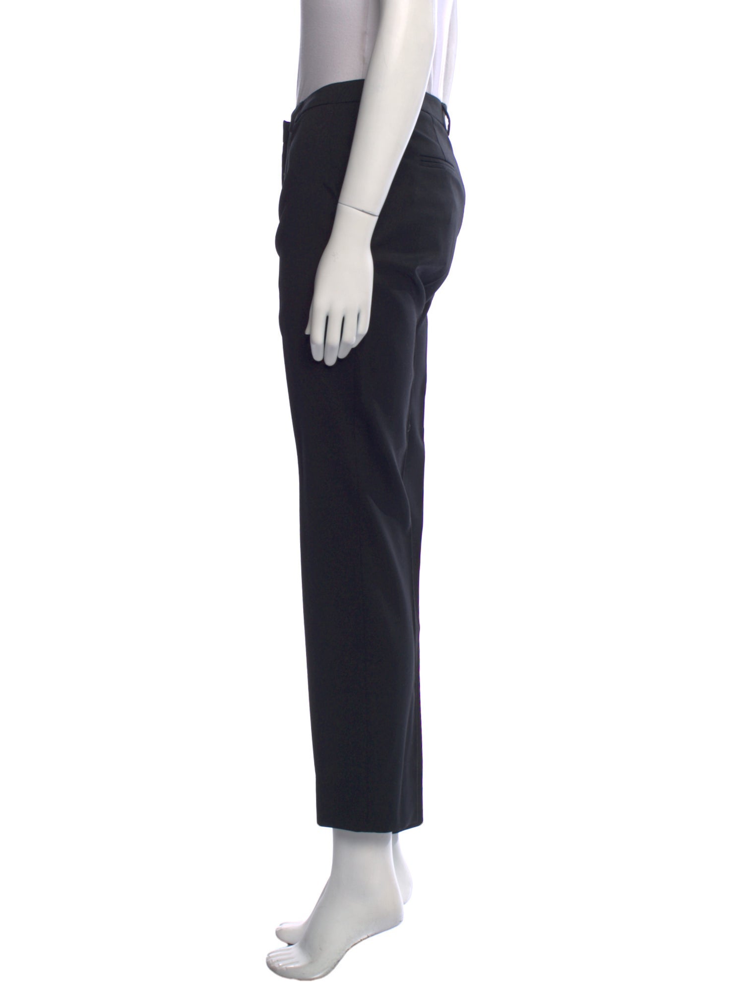 Moncler Virgin Wool Straight Leg Pants