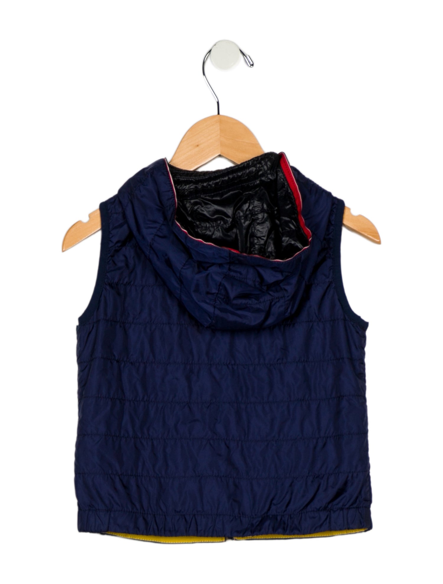 Moncler Toddler Boys' Down Hooded Vest