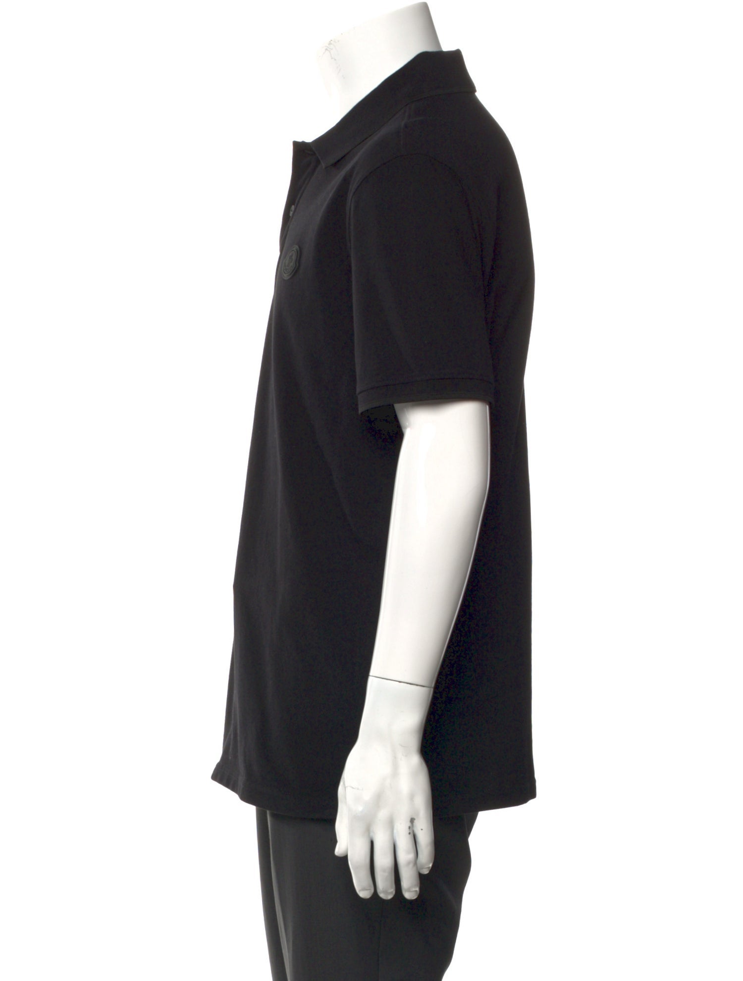 Moncler Collar Short Sleeve Polo Shirt