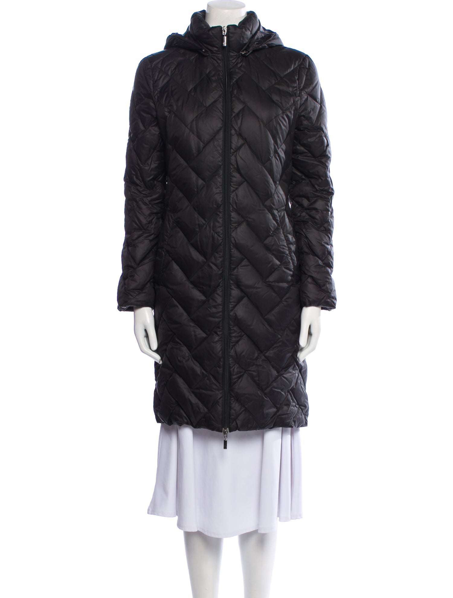 Moncler Vintage Nylon Down Coat