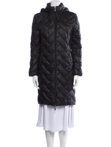 Moncler Coats Vintage Nylon Down Coat XS