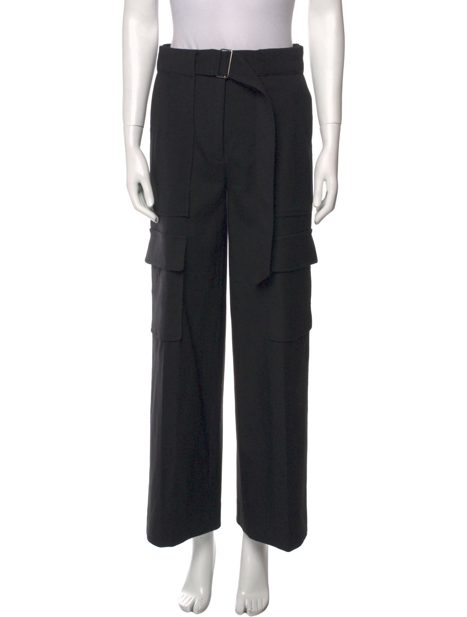 Moncler Virgin Wool Wide Leg Pants