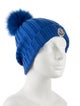 Moncler Knitted Fur Beanie