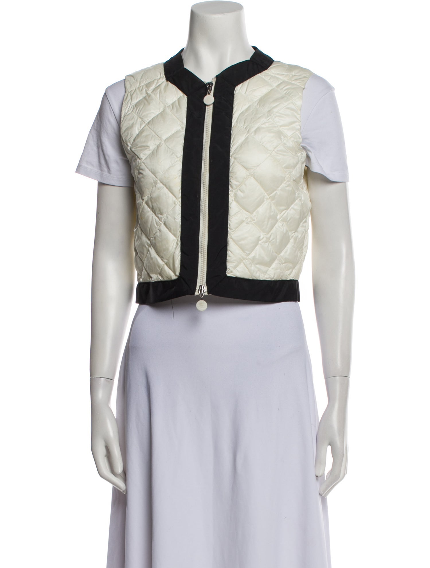 Moncler Nylon Graphic Print Vest