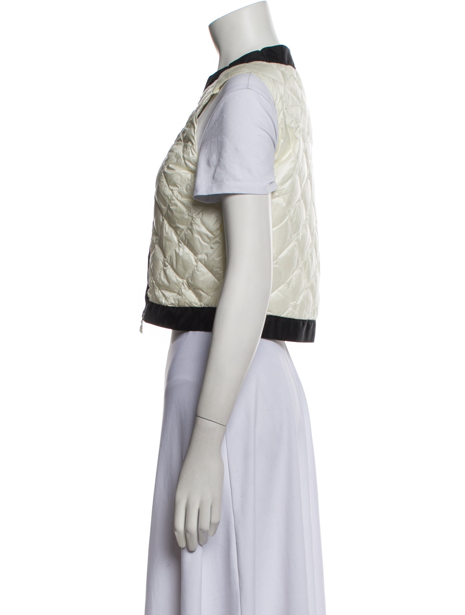 Moncler Nylon Graphic Print Vest