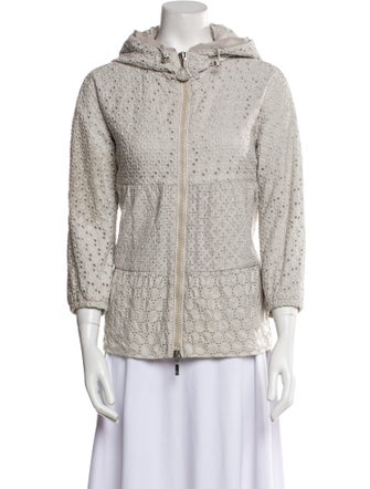 Moncler Lace Pattern Jacket