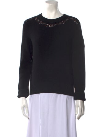 Moncler Virgin Wool Crew Neck Sweater