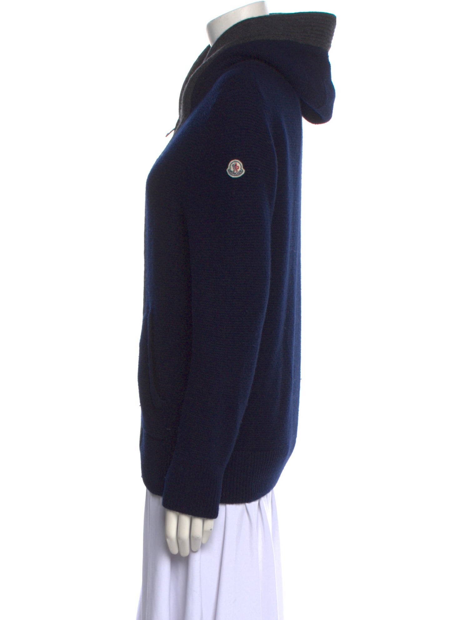 Moncler Virgin Wool V-Neck Sweater