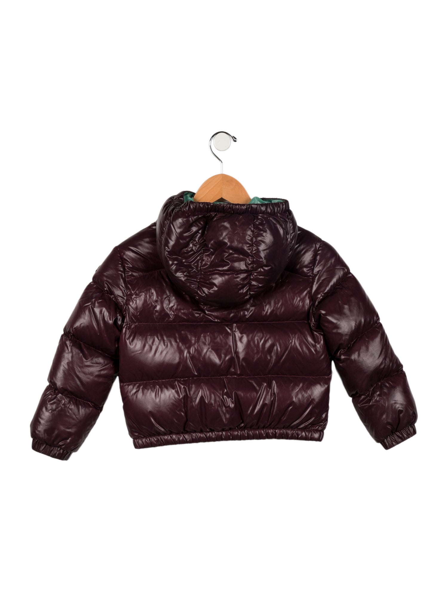 Moncler Kids' Down Hooded Puffer Jacket