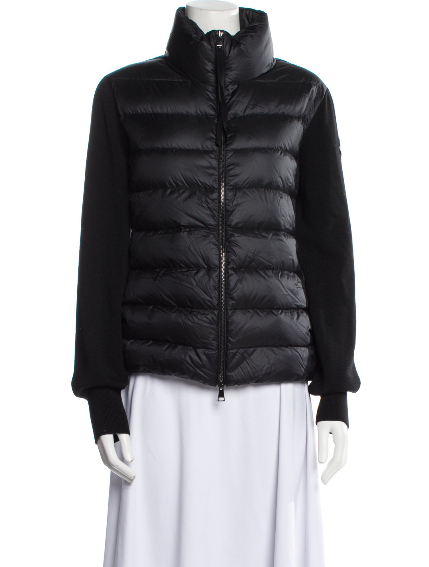 モンクレール Moncler Virgin Wool Jacket Moncler Montgenevre Gray Virgin Wool Down Puffer Jacket Coat