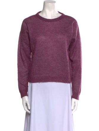 Moncler Mohair Bateau Neckline Sweater