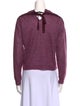 Moncler Mohair Bateau Neckline Sweater
