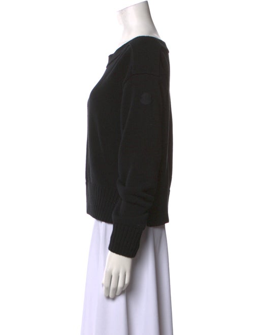 Moncler Bateau Neckline Long Sleeve Sweatshirt