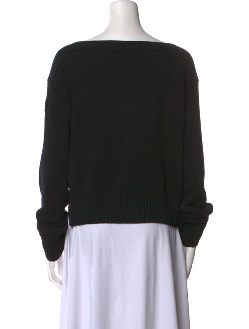 Moncler Bateau Neckline Long Sleeve Sweatshirt