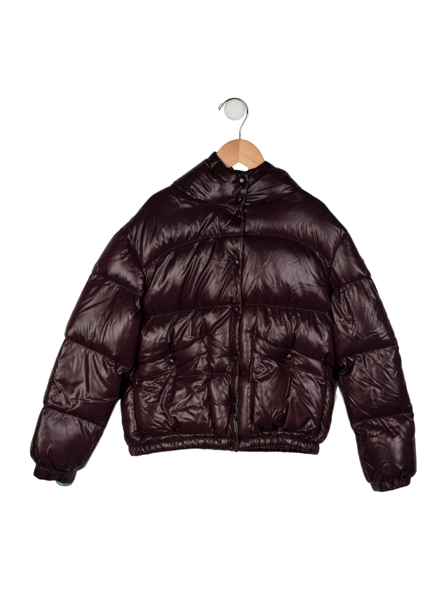 Moncler Moncler Girls' Solid Down Jacket
