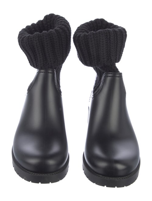 Moncler Rubber Rain Boots