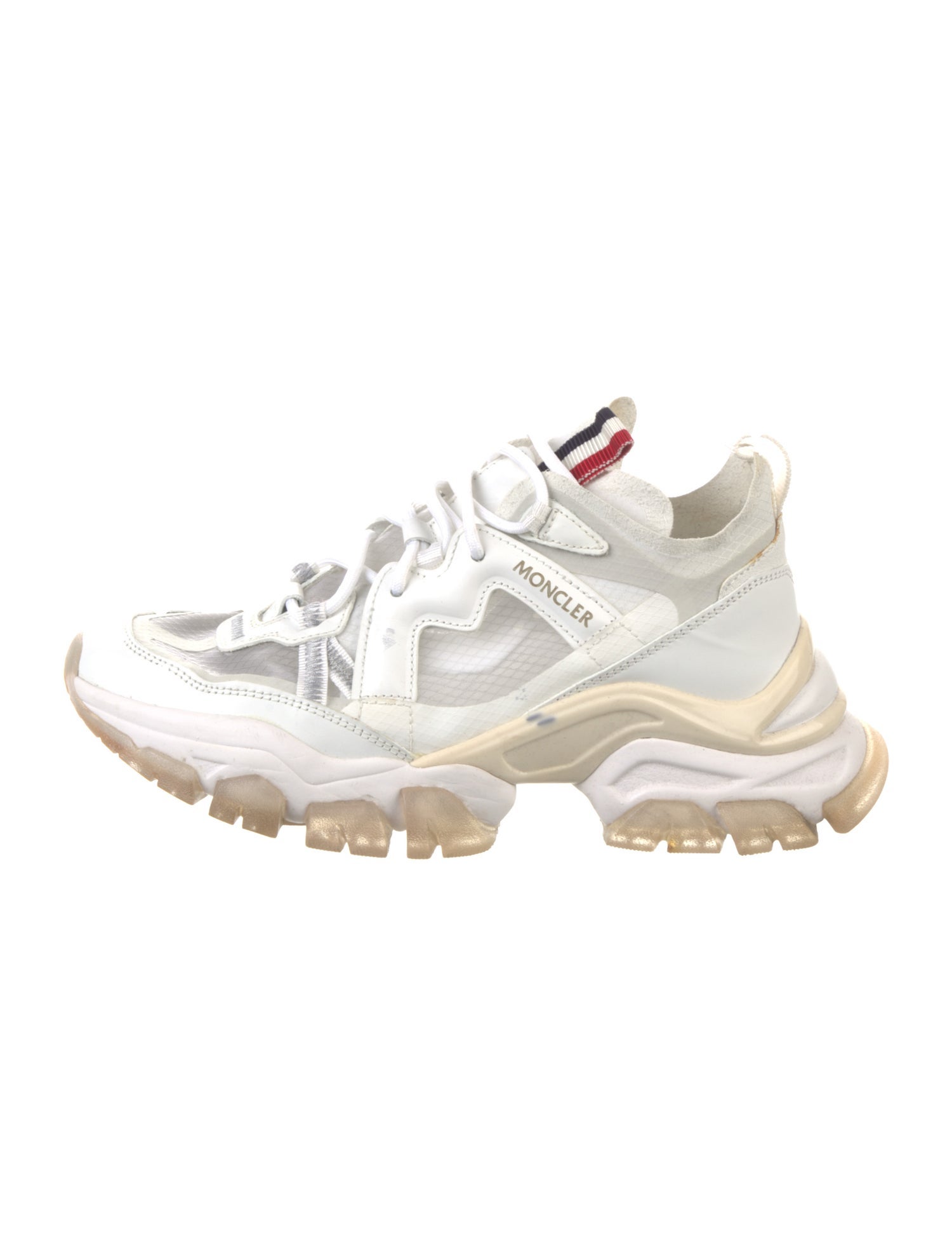 Moncler Leather Chunky Sneakers