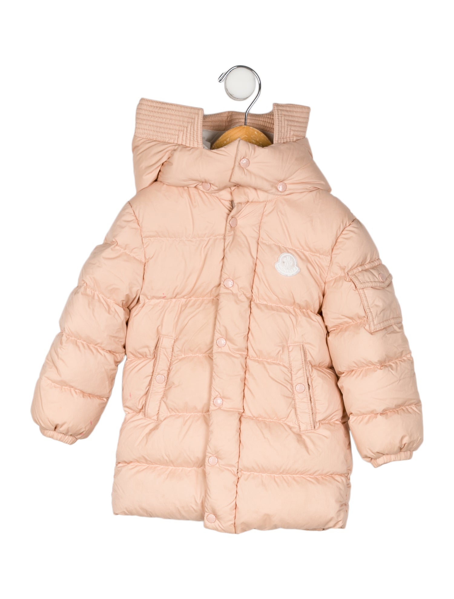 Moncler Toddler Girls' Hooded Down Coat