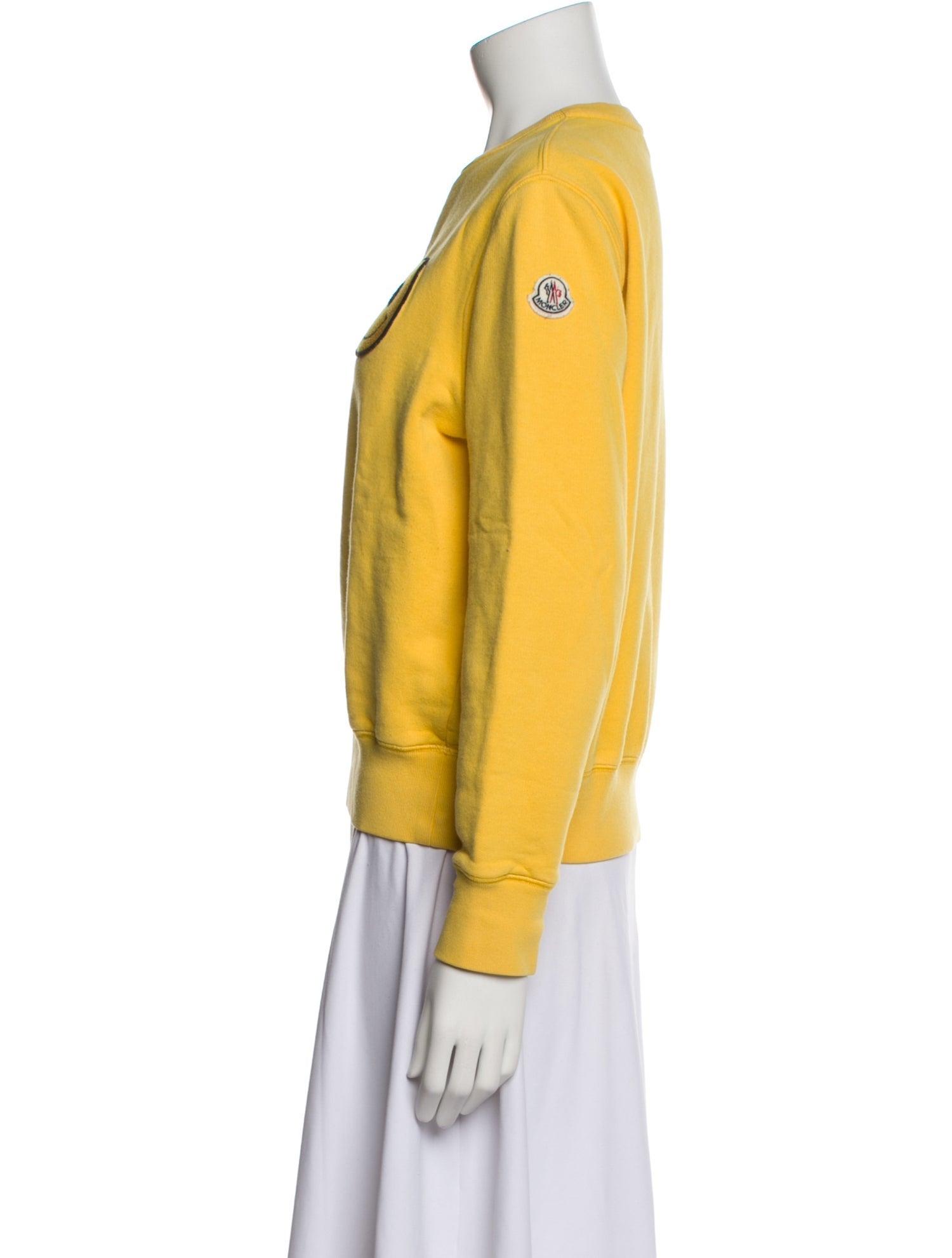 Moncler Graphic Print Crew Neck Sweatshirt