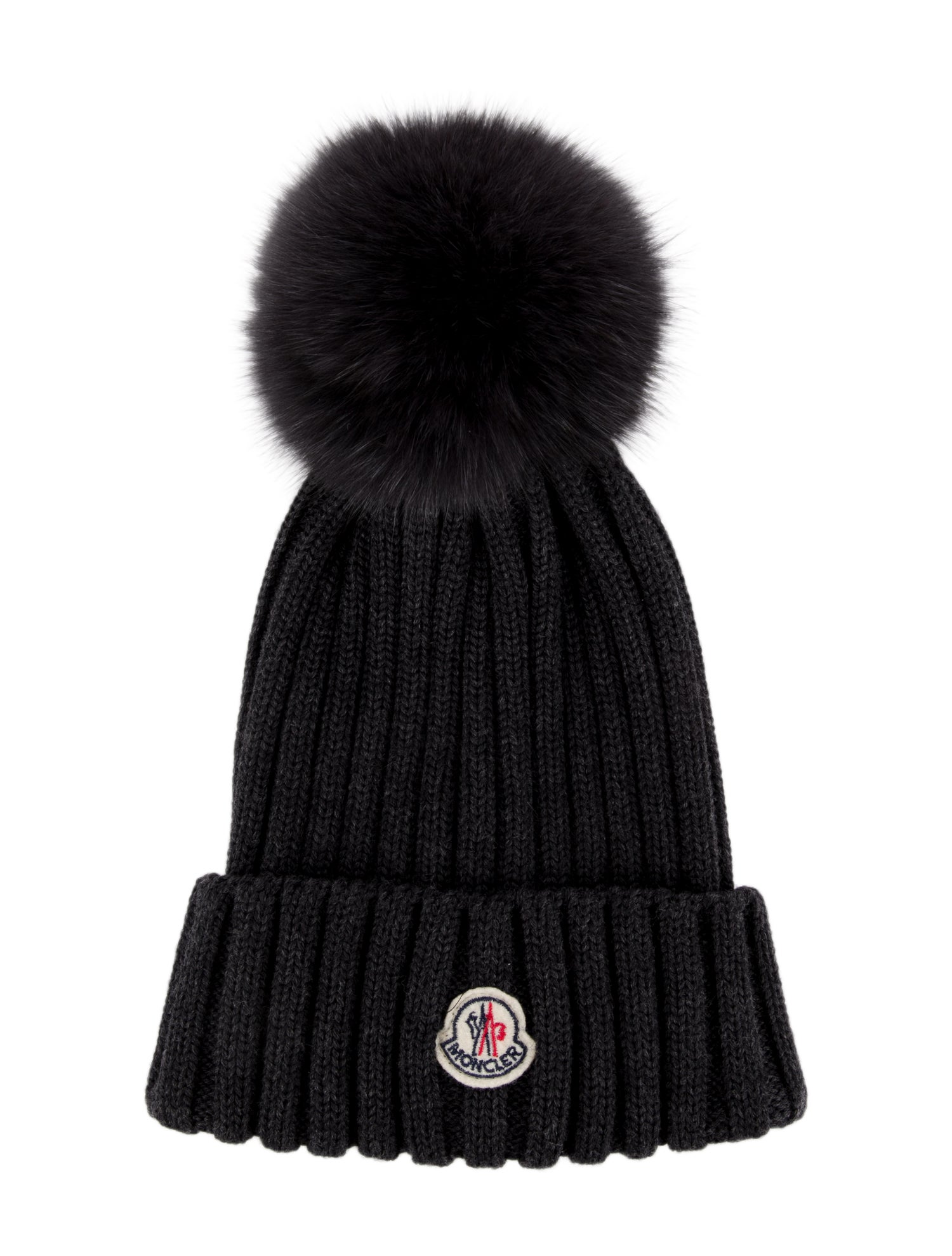 Moncler Virgin Wool Knit Beanie