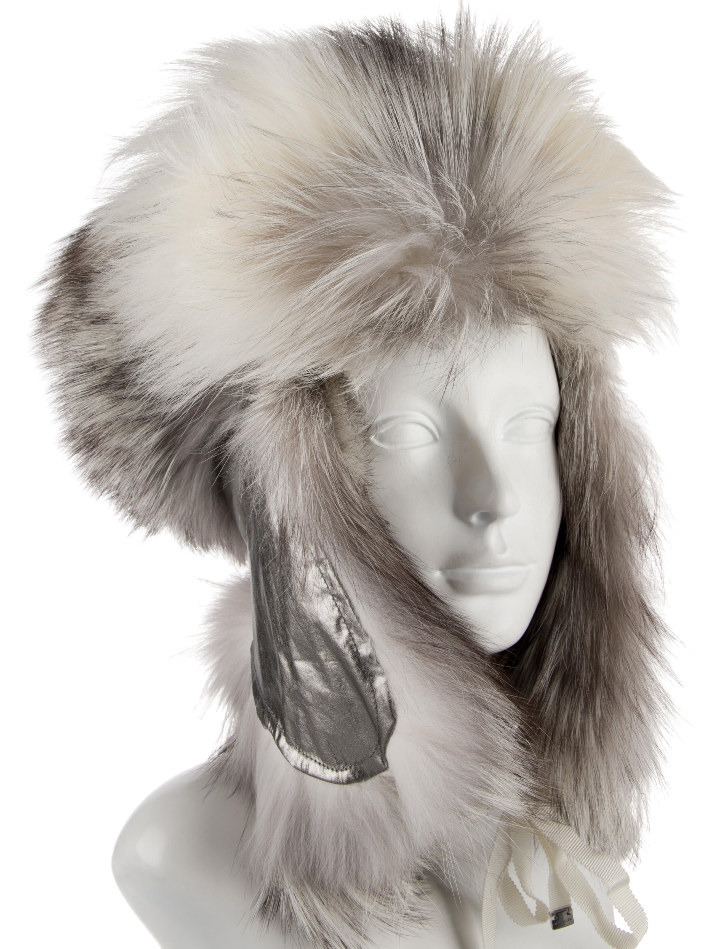Moncler Printed Fox Winter Hat w/ Tags