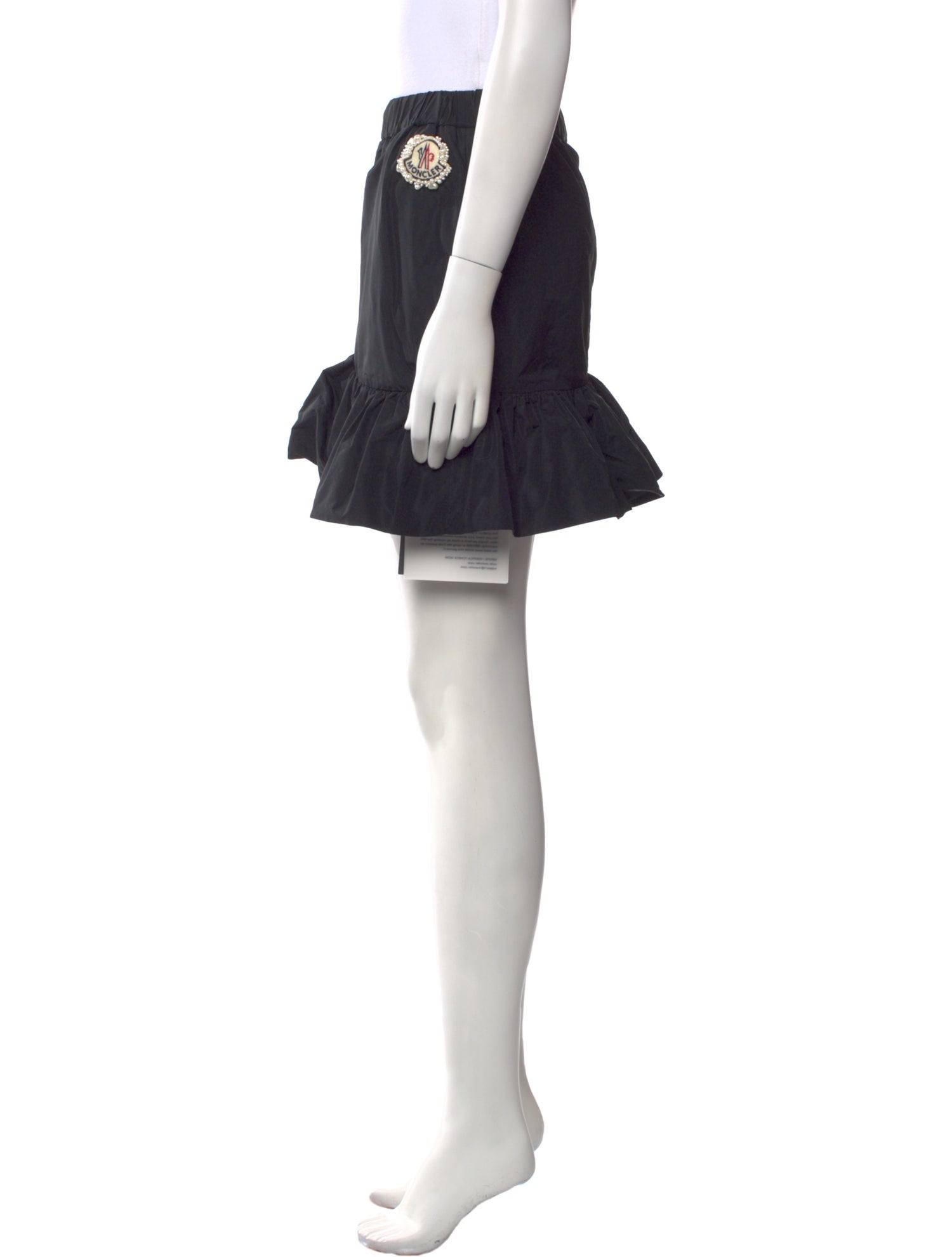 Moncler Beaded Accents Mini Skirt