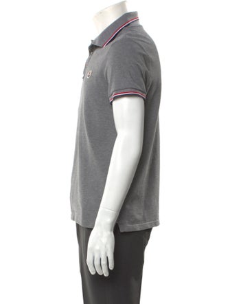 Moncler Crew Neck Short Sleeve Polo Shirt
