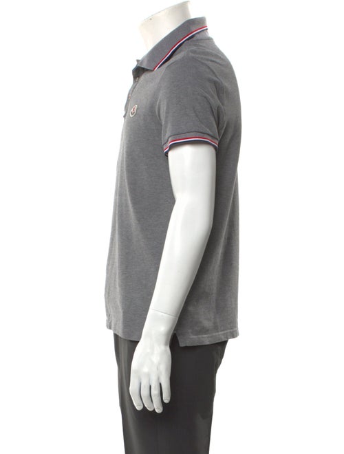 Moncler Crew Neck Short Sleeve Polo Shirt