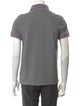 Moncler Crew Neck Short Sleeve Polo Shirt