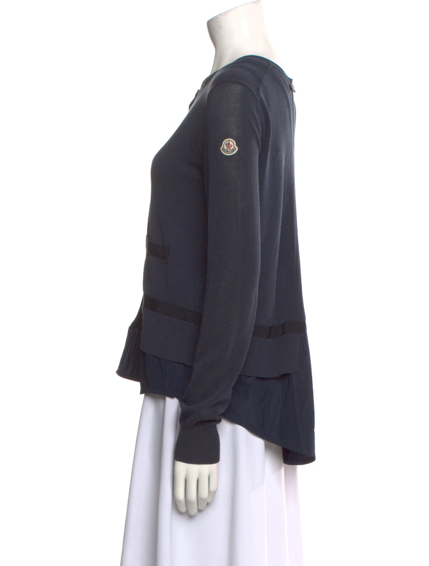 Moncler Wool Crew Neck Sweater