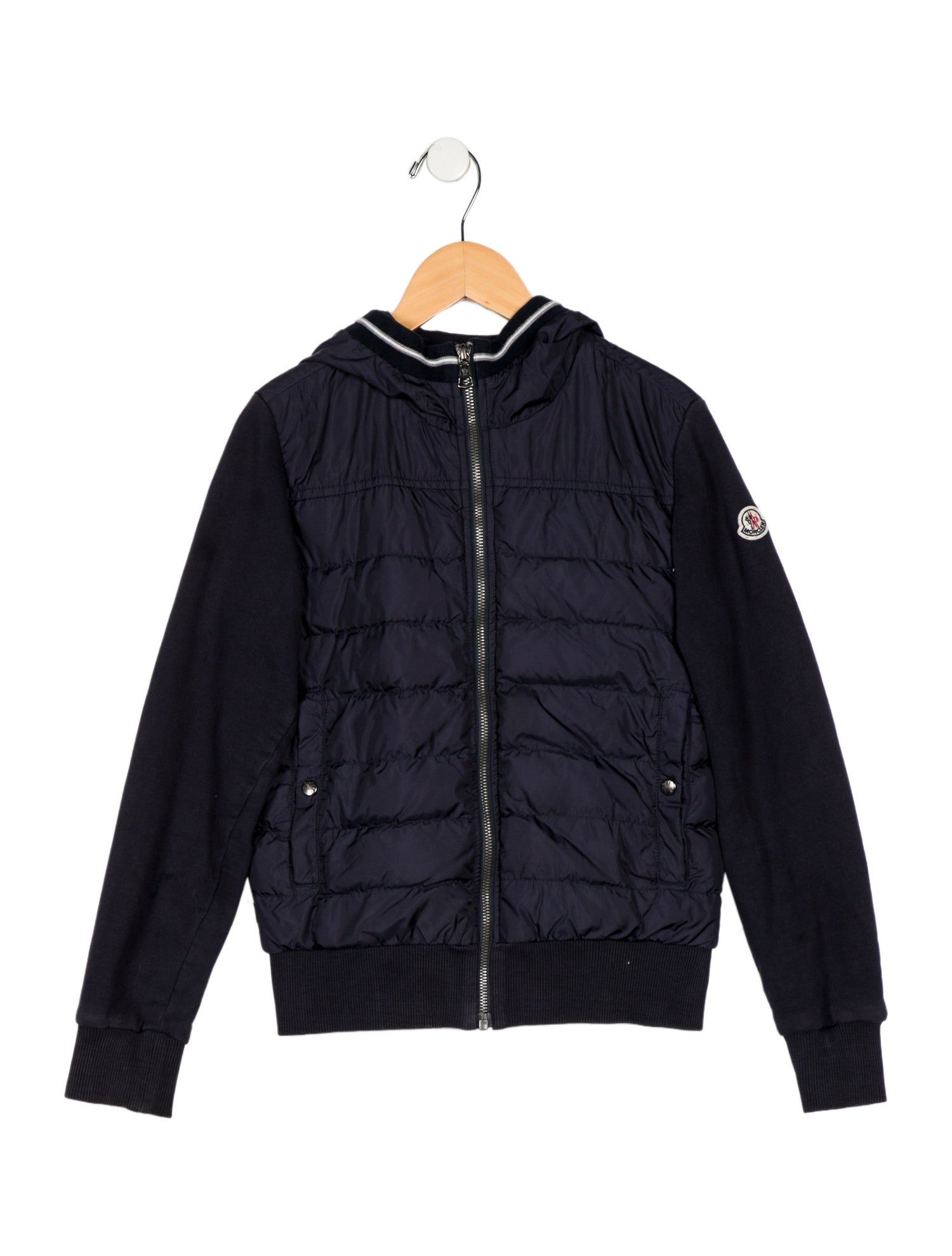 Moncler Kids Boys' Patterned Down Jacket