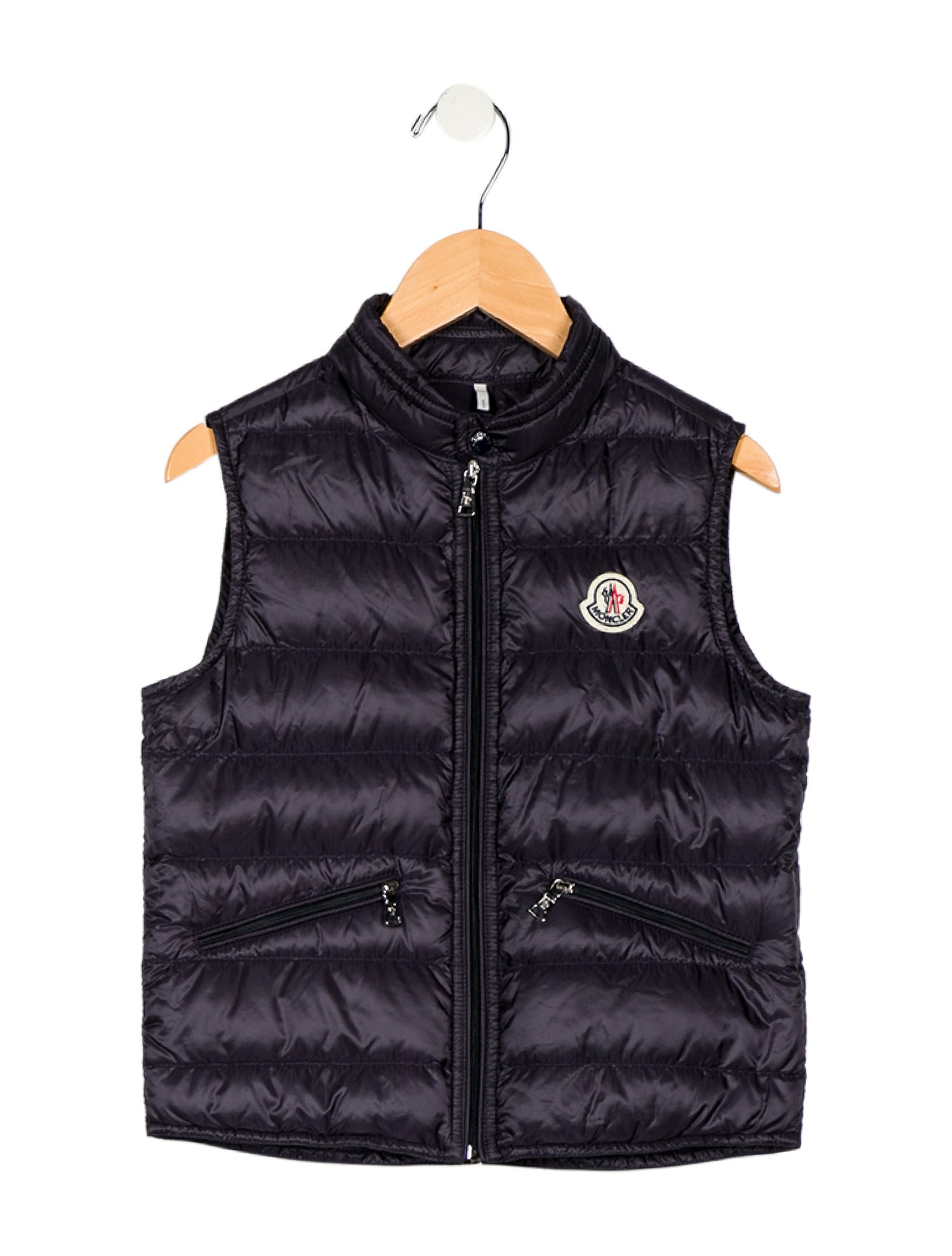 Moncler Kids Girls' Solid Down Vest