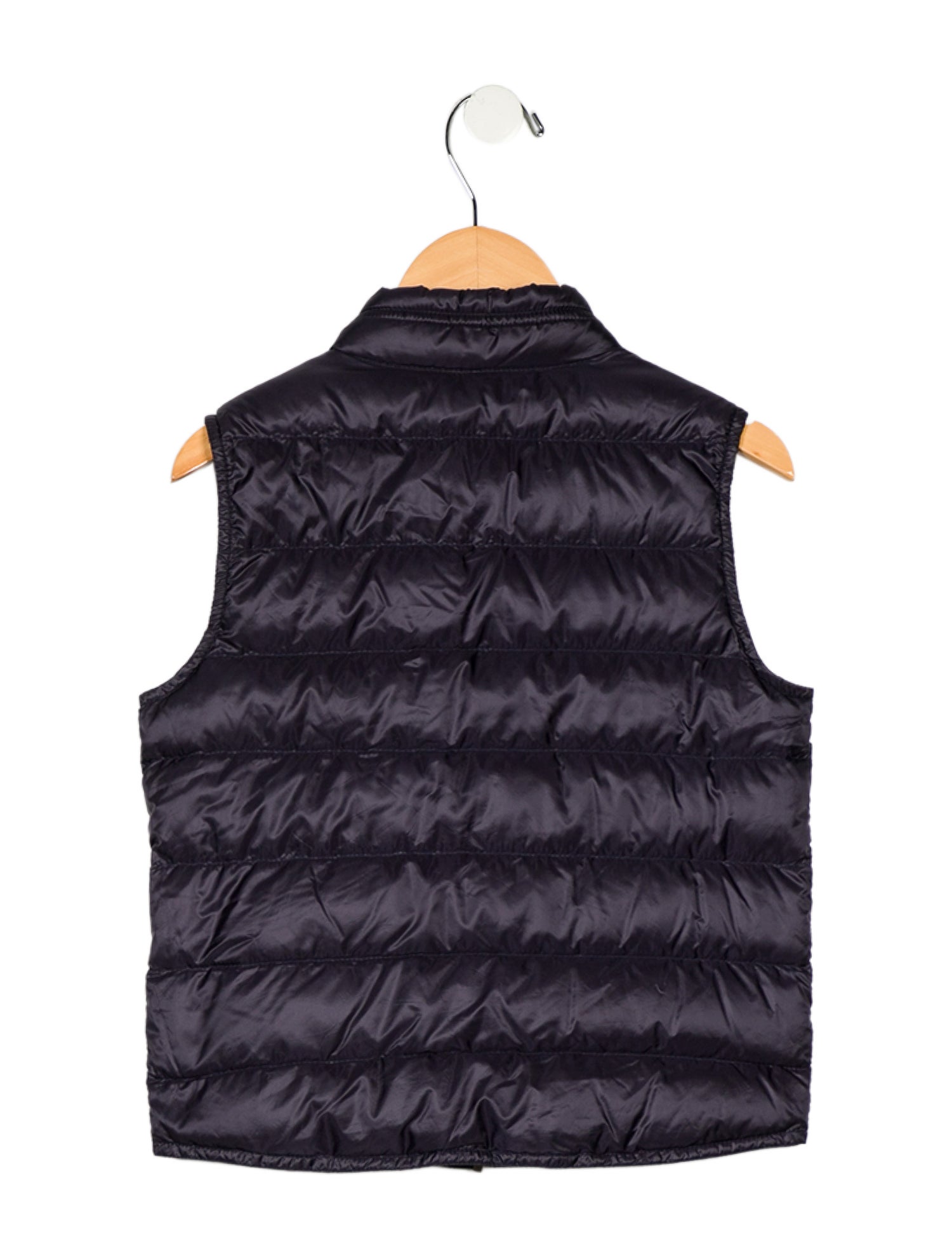 Moncler Kids Girls' Solid Down Vest
