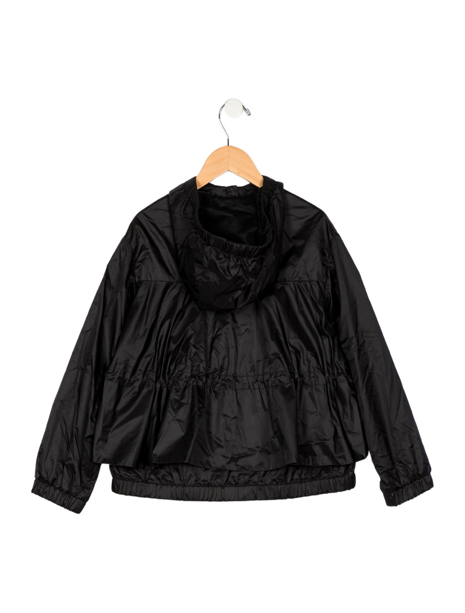 Moncler Kids Girls' Solid Hooded Jacket