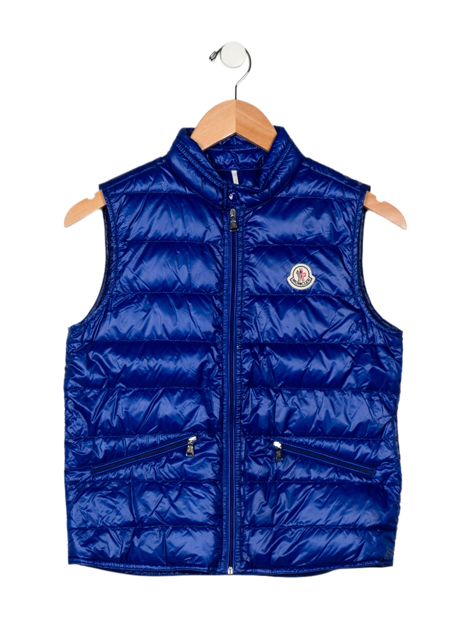 Moncler Kids Boys' Solid Down Vest