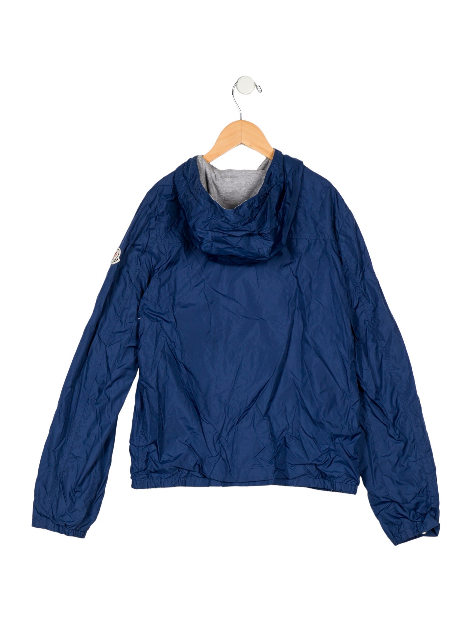 Moncler Kids Boys' Printed Hooded Jacket