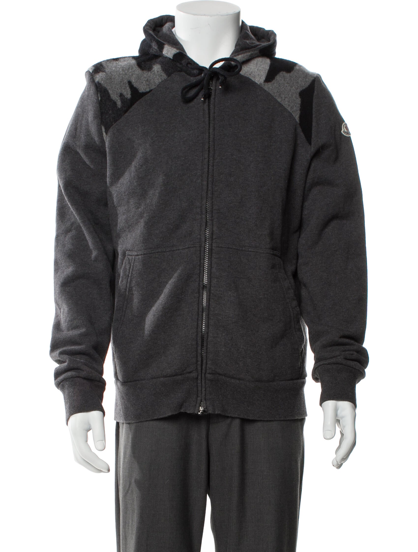 Moncler Graphic Print Crew Neck Hoodie