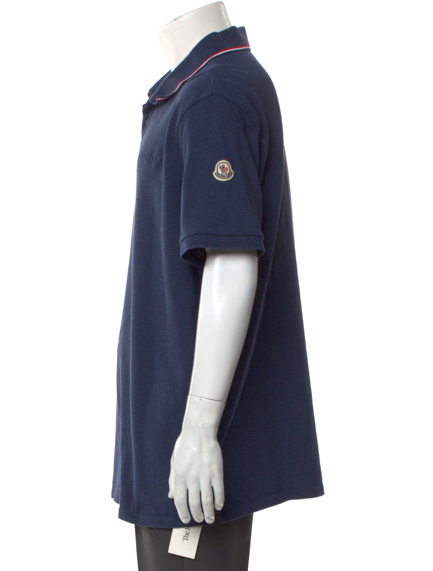 Moncler Collar Short Sleeve Polo Shirt